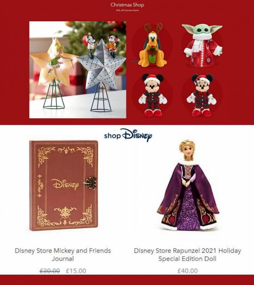 Christmas Shop. Disney Store (2021-12-15-2021-12-15)
