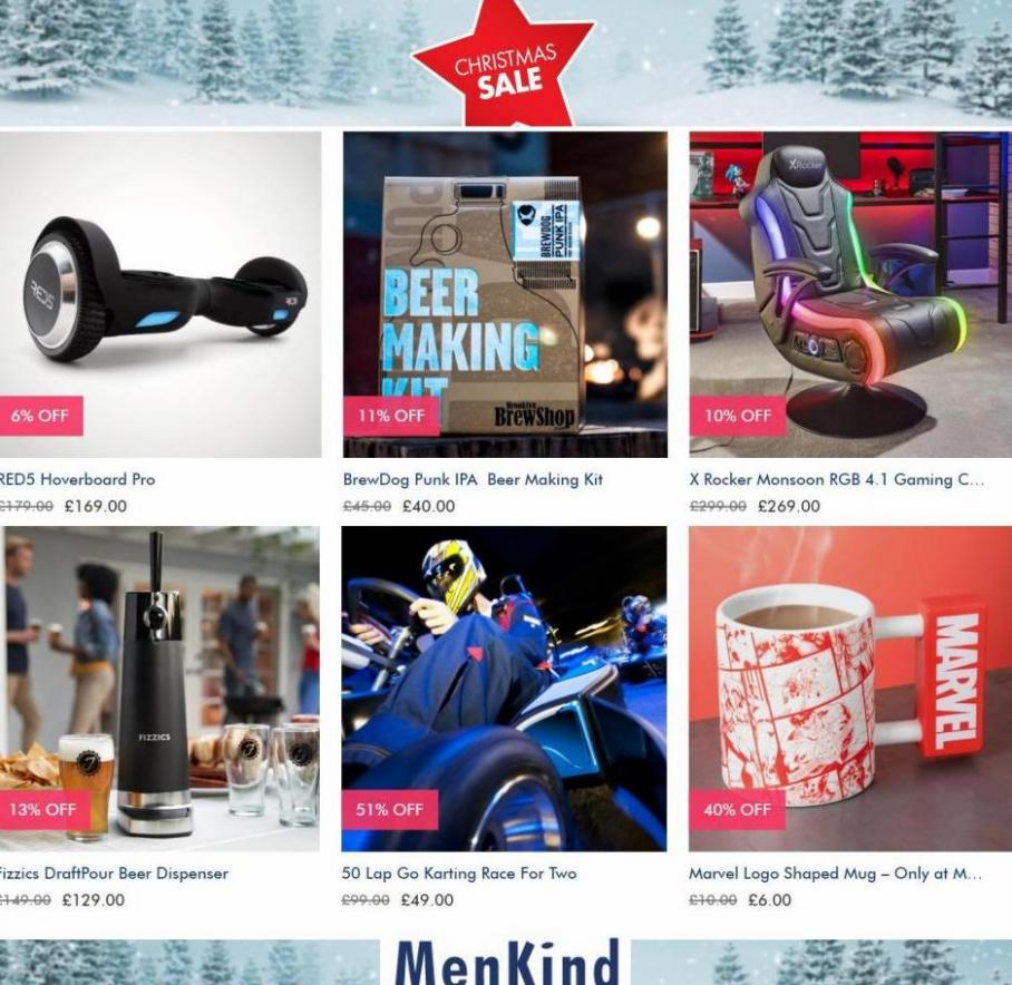 Christmas Sale. Menkind (2021-12-13-2021-12-13)
