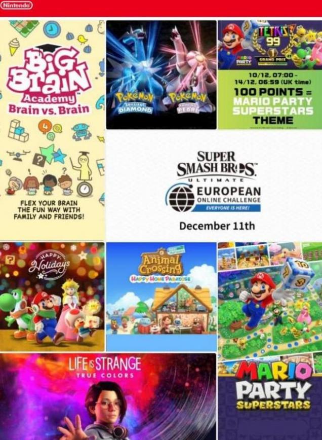 New games & releases. Nintendo (2021-12-21-2021-12-21)