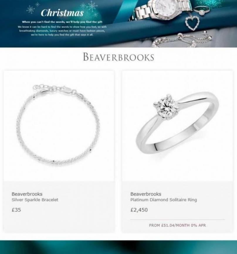 Christmas Gifts. Beaverbrooks (2021-12-21-2021-12-21)