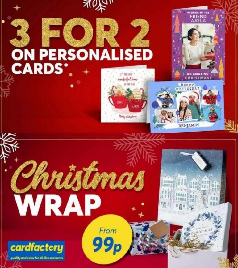 Personalised Christmas Cards. Card Factory (2021-12-19-2021-12-19)