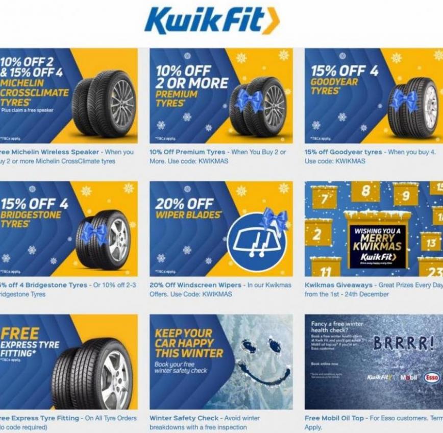 Special Offers. Kwik Fit (2021-12-31-2021-12-31)