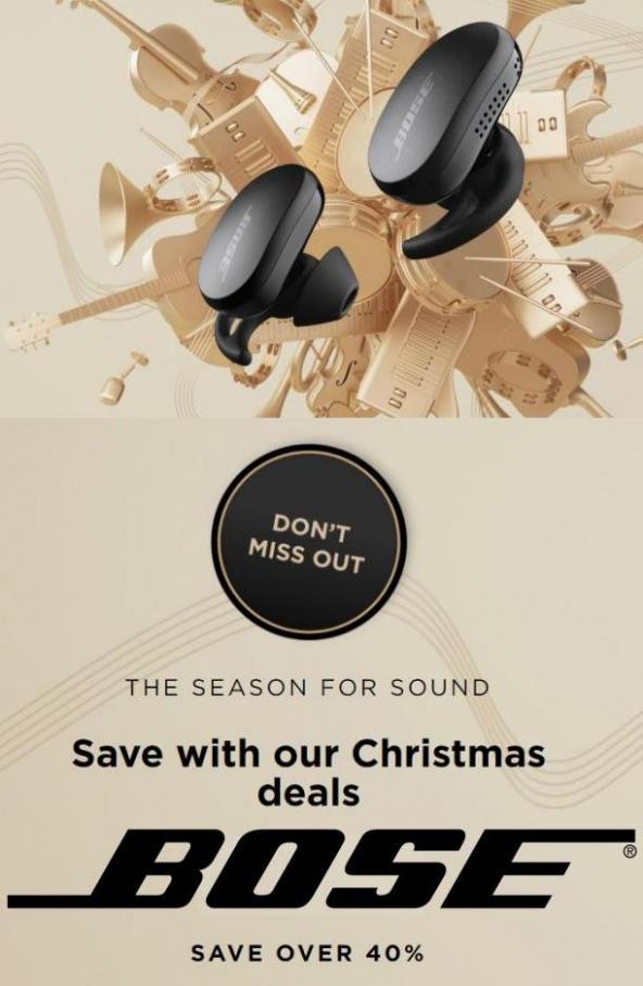 Save with our Christmas Deals. Bose (2021-12-31-2021-12-31)