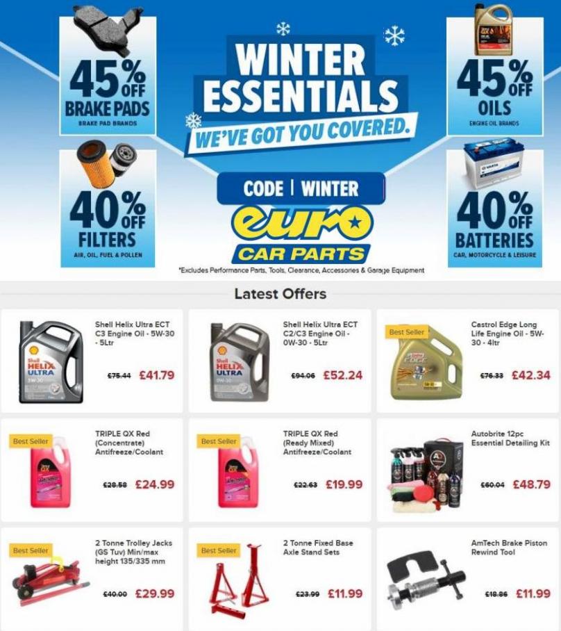Special Offers. Euro Car Parts (2021-12-15-2021-12-15)