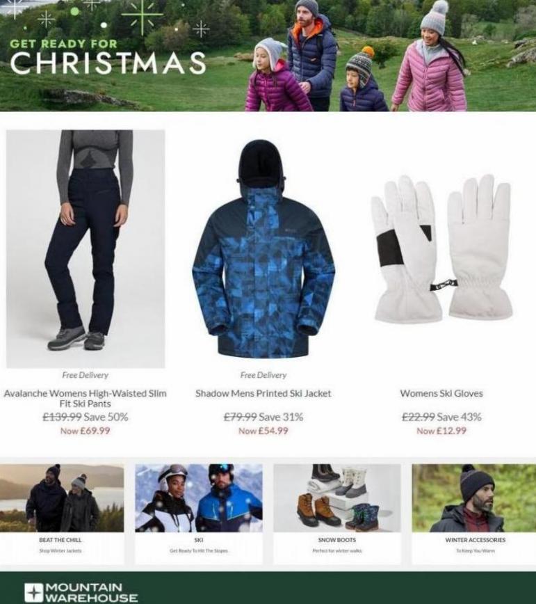 Christmas Gifts For Skiers & Snowboarders. Mountain Warehouse (2021-12-28-2021-12-28)