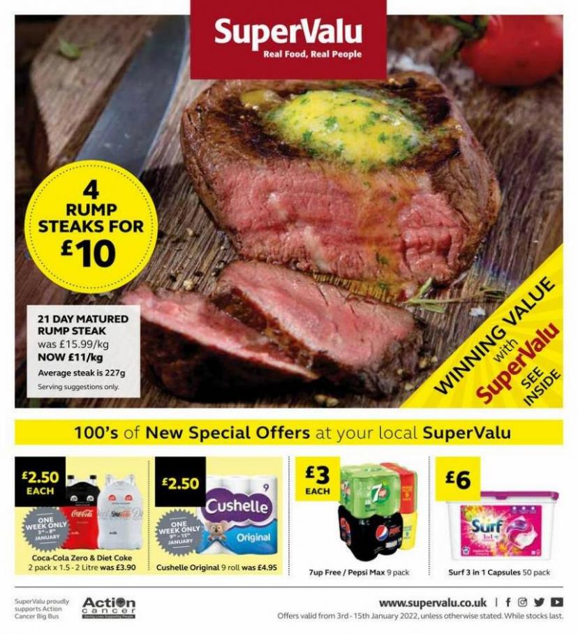 Weekly ad. SuperValu (2022-01-15-2022-01-15)
