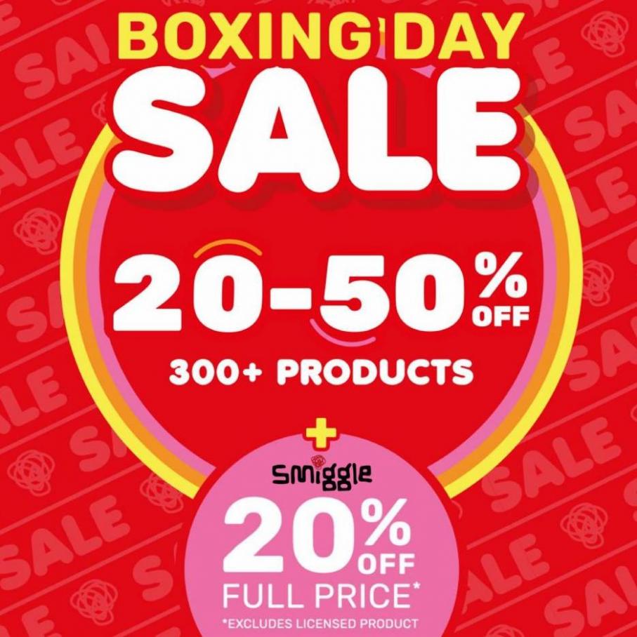 Boxing Day Sale. Smiggle (2022-01-06-2022-01-06)