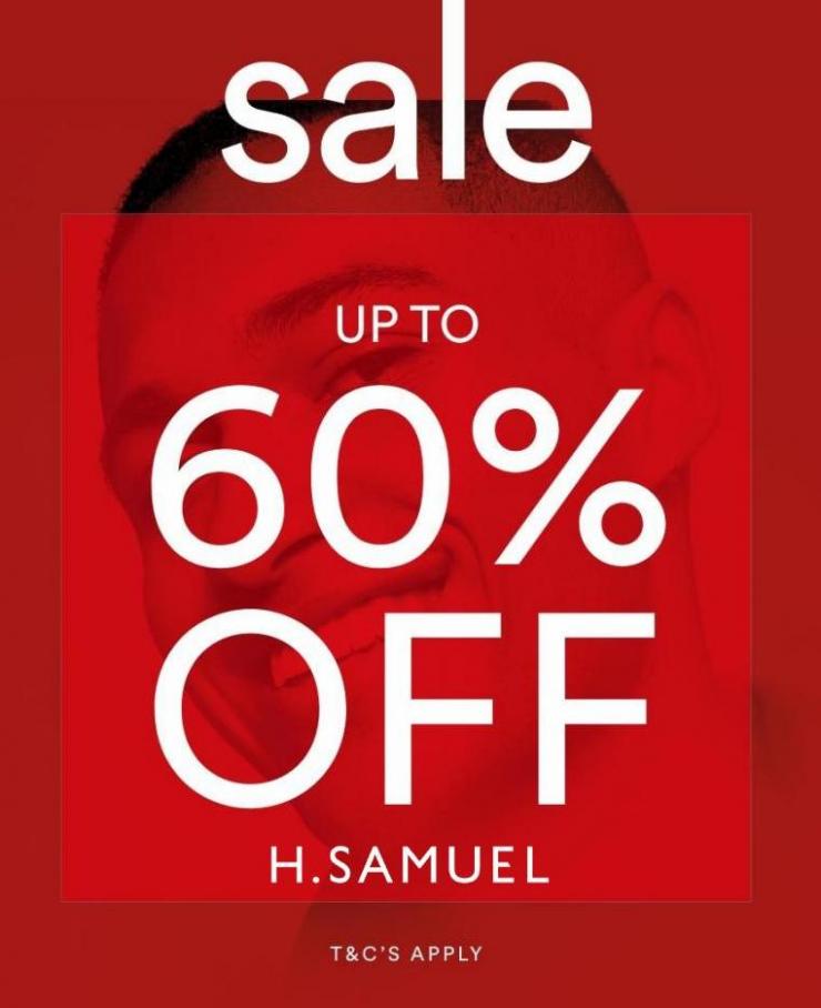 Sale up to 60% Off. H. Samuel (2022-01-15-2022-01-15)