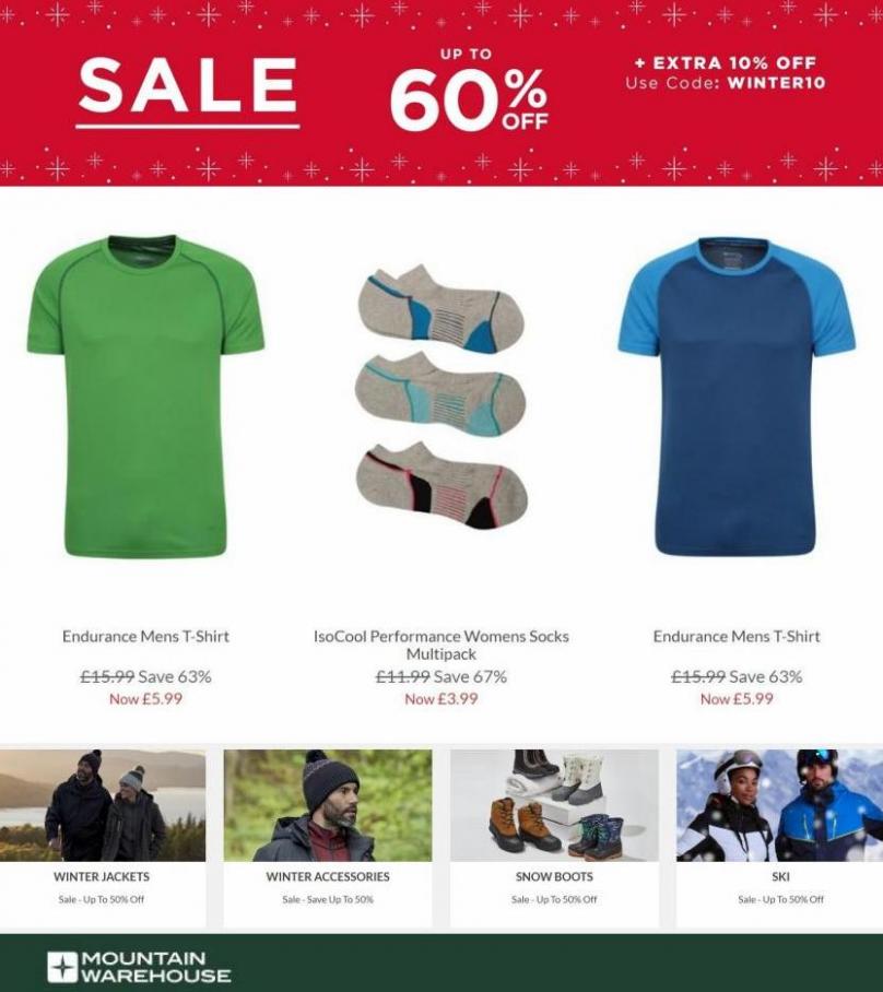 Offers Up To 60%. Mountain Warehouse (2022-01-11-2022-01-11)
