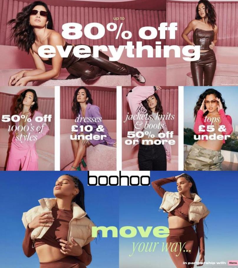 Offers Up To 80%. Boohoo (2022-01-17-2022-01-17)