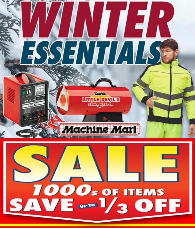 Winter Eseentials. Machine Mart (2022-01-29-2022-01-29)