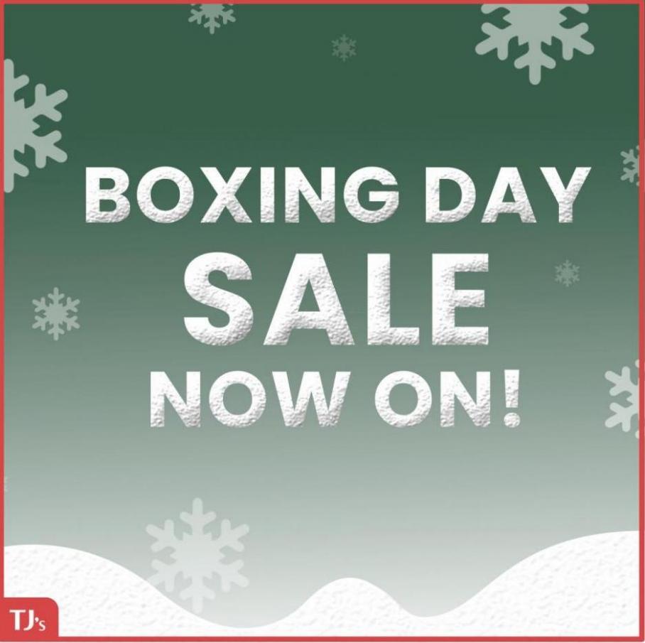 Boxing Day Sale now on!. TJ Hughes (2022-01-07-2022-01-07)