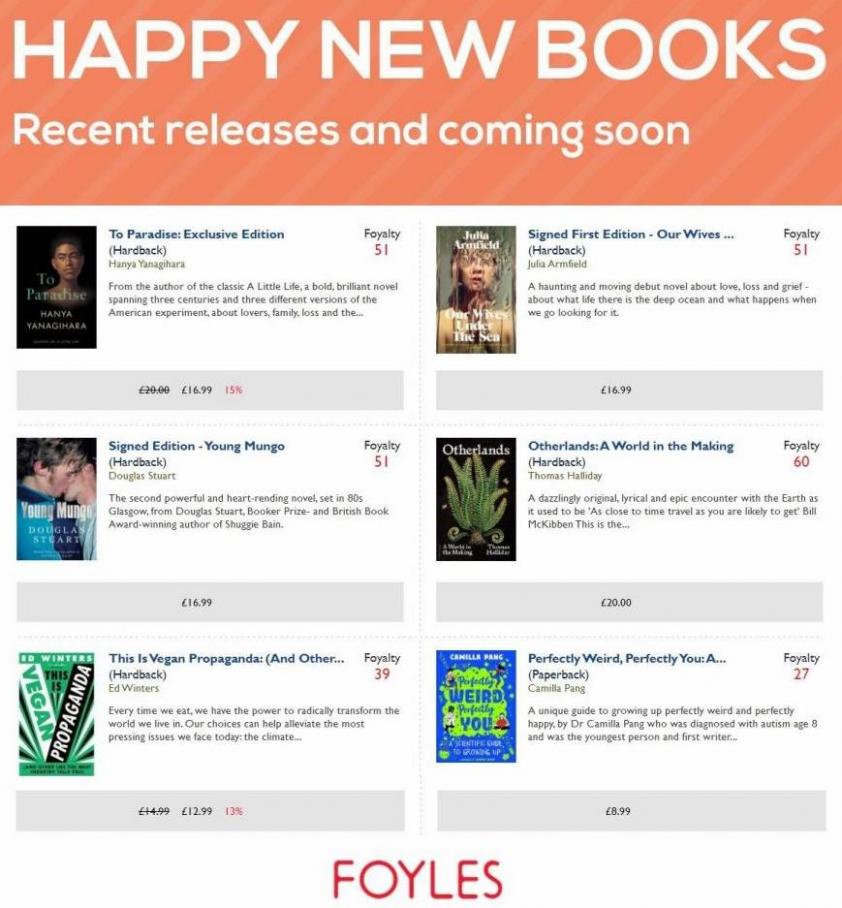 Happy New Books. Foyles (2022-02-13-2022-02-13)