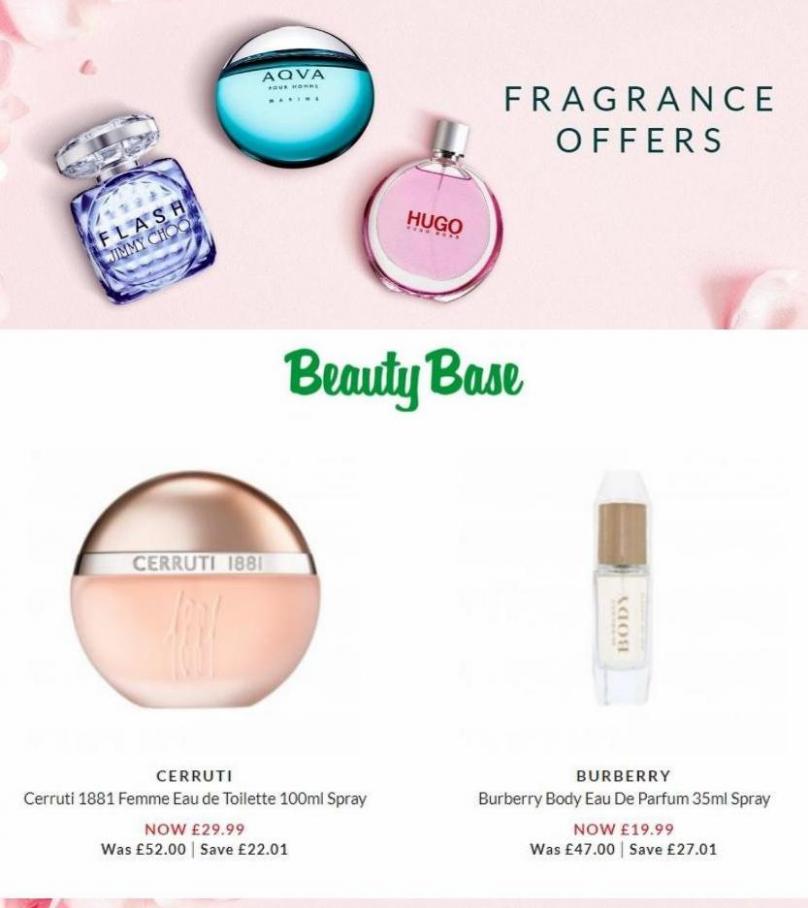 Fragrance Offers. Beauty Base (2022-01-25-2022-01-25)