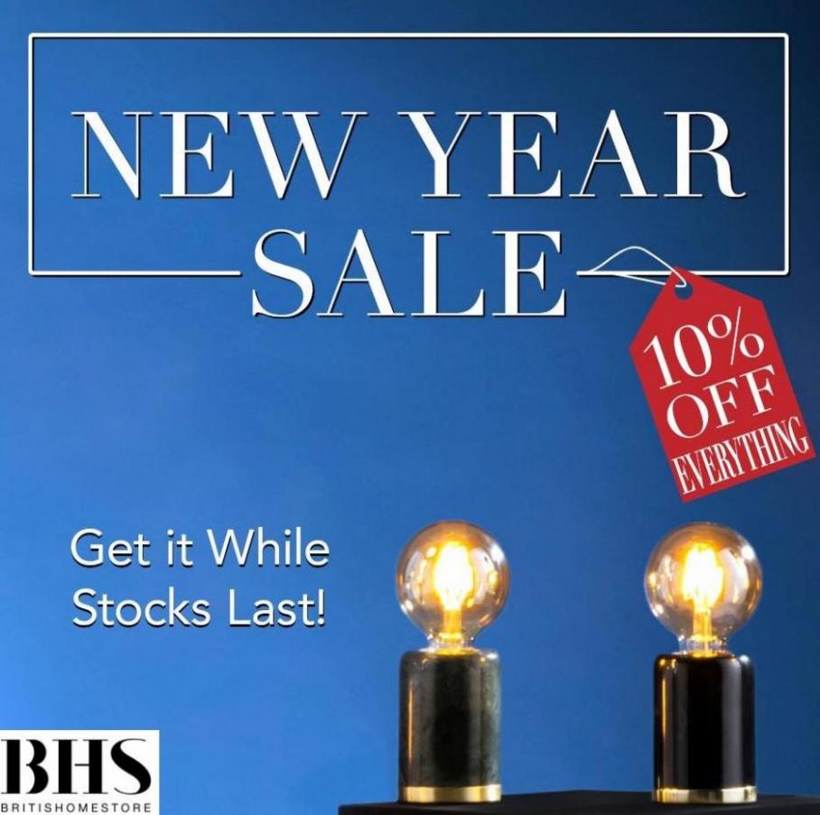 New year Sale - 10% Off Everything. BHS (2022-01-26-2022-01-26)