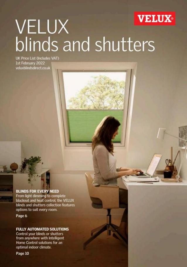 Blinds and Shutters 2022. Velux (2023-01-31-2023-01-31)