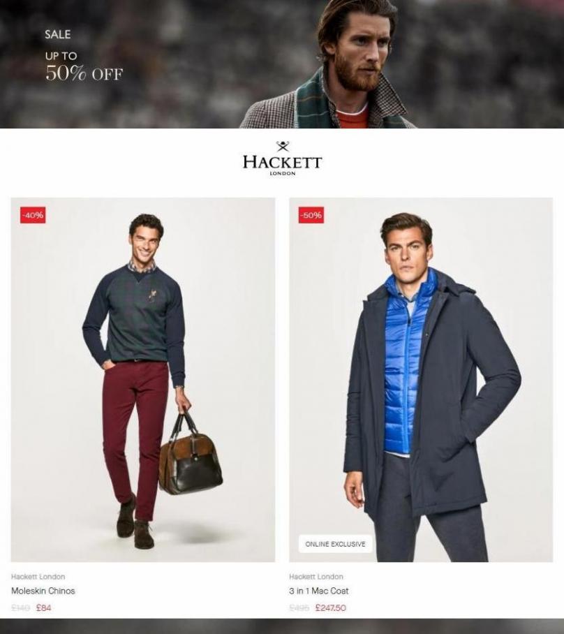 Up To 50% Off Sale. Hackett London (2022-02-01-2022-02-01)