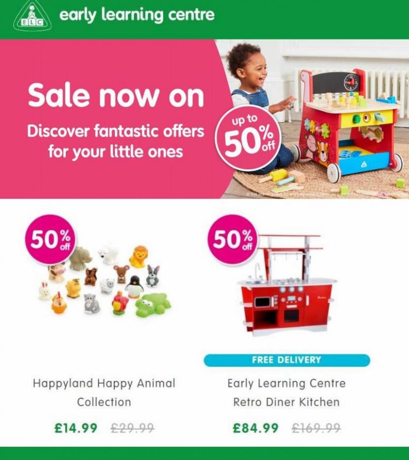Fantastic Offers Up To 50%. Early Learning Centre (2022-01-12-2022-01-12)