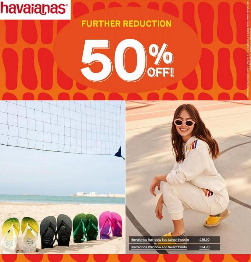 Offers Up To 50%. Havaianas (2022-01-31-2022-01-31)