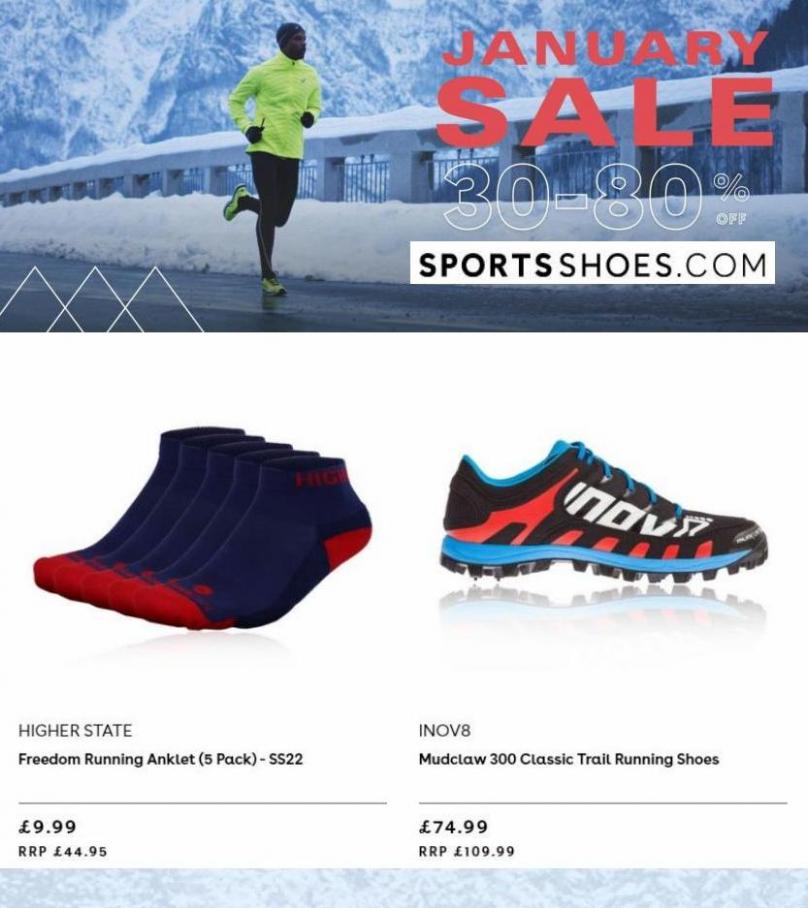 January Sale | 30-80% Off. Sports Shoes (2022-01-31-2022-01-31)