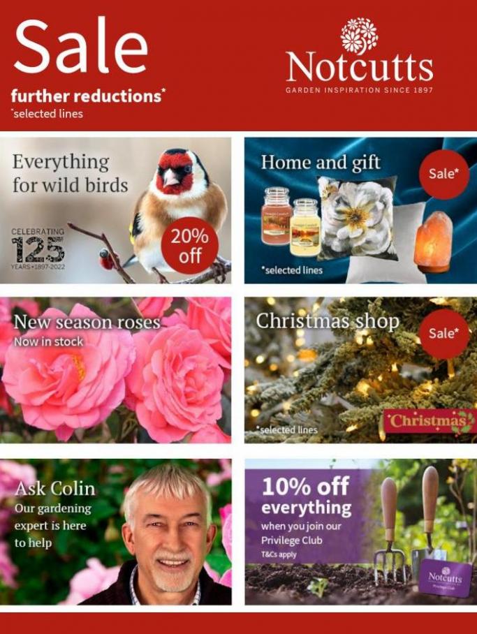Sale - Further Reductions*. Notcutts Garden Centre (2022-01-29-2022-01-29)