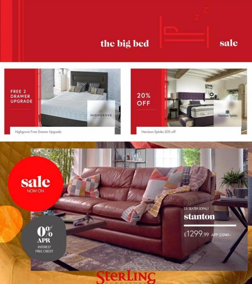 The Big Bed Sale. Sterling Furniture (2022-02-10-2022-02-10)