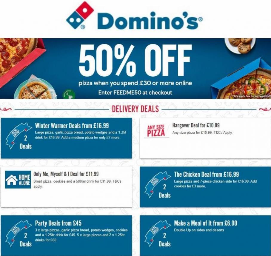 Special Offers. Domino's Pizza (2022-03-03-2022-03-03)