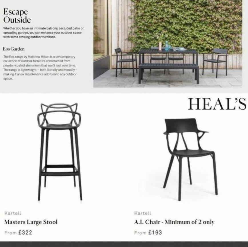 Modern Garden Furniture. Heal's (2022-03-10-2022-03-10)