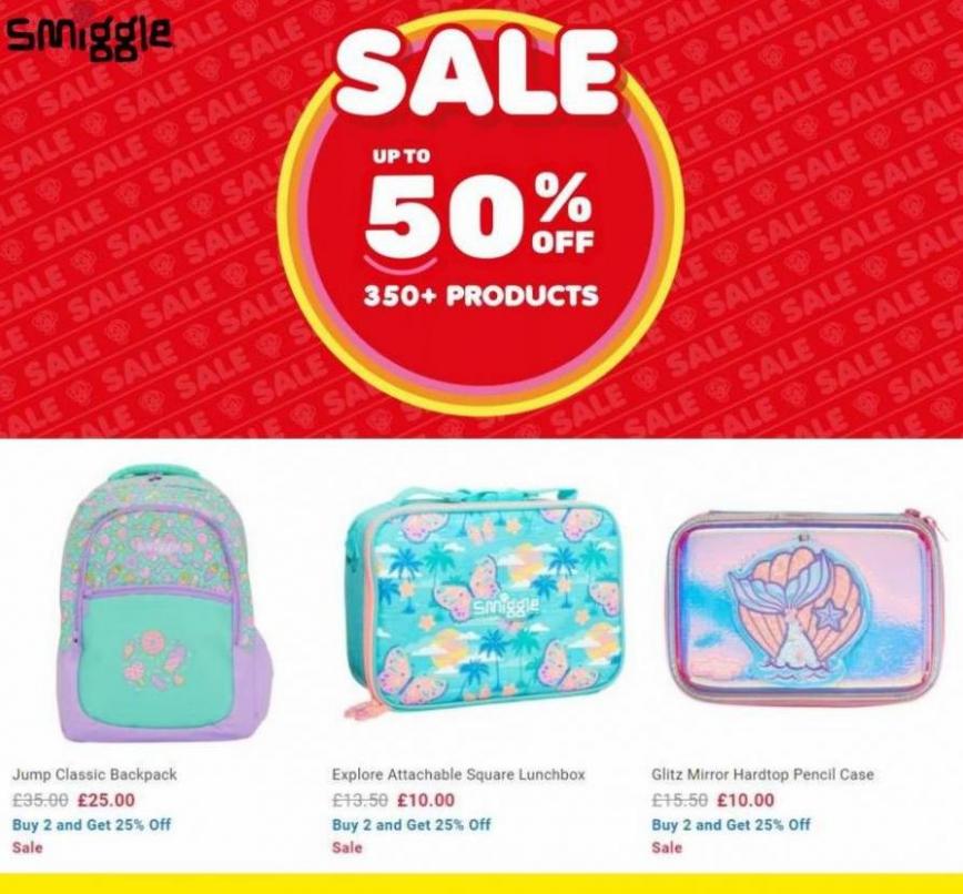 Up To 50% Off Sale. Smiggle (2022-02-21-2022-02-21)