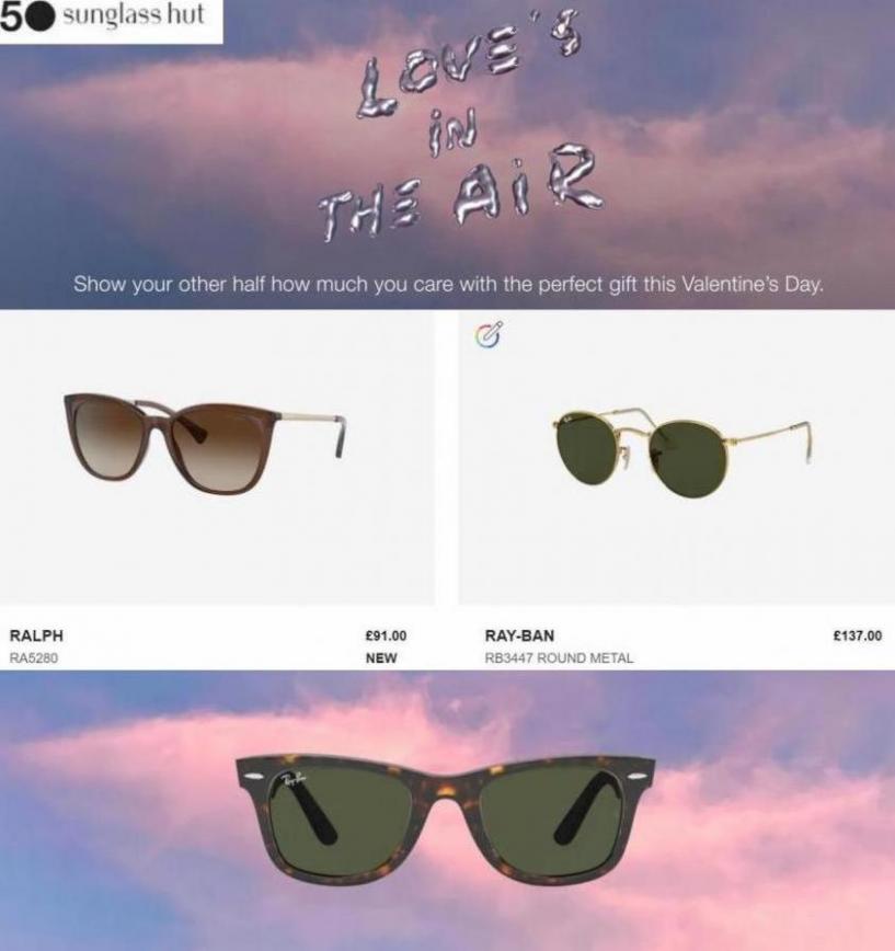 Love Is In The Air. Sunglass Hut (2022-02-15-2022-02-15)