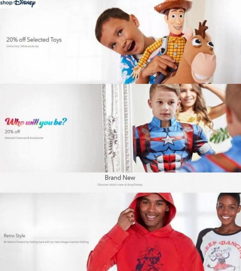 20% Off Selected Toys. Disney Store (2022-02-28-2022-02-28)