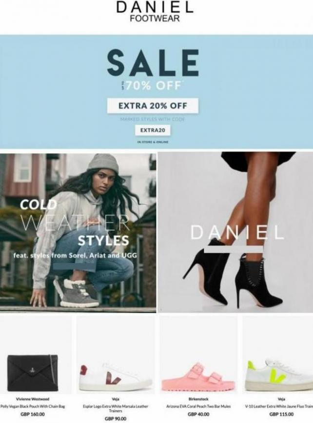 Sale Up To 70% Off + 20%Off. Daniel Footwear (2022-02-28-2022-02-28)