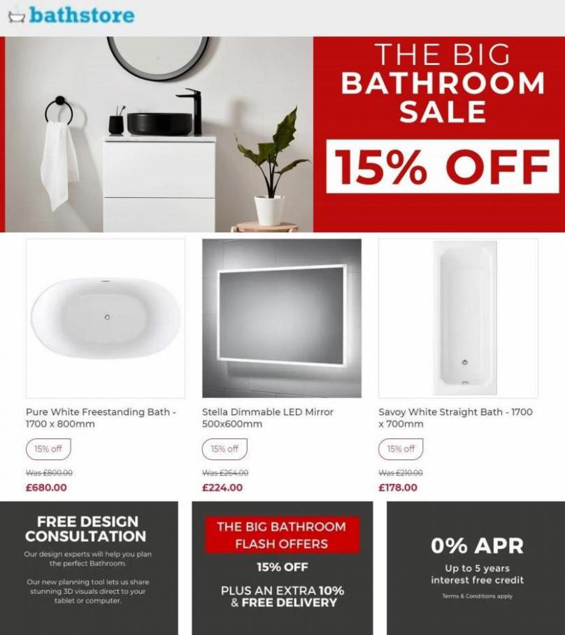 15% Off Offers. Bathstore (2022-02-10-2022-02-10)