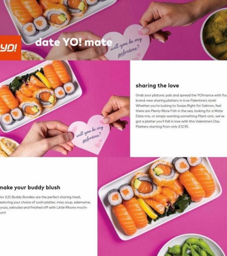 Date YO! Mate. Yo! Sushi (2022-02-15-2022-02-15)