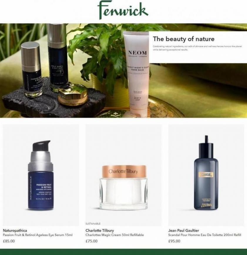 Sustainable Beauty Products. Fenwick (2022-03-09-2022-03-09)