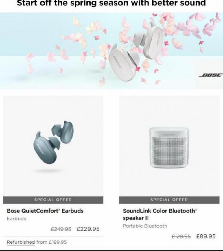 Early Spring 2022 Sale. Bose (2022-03-06-2022-03-06)