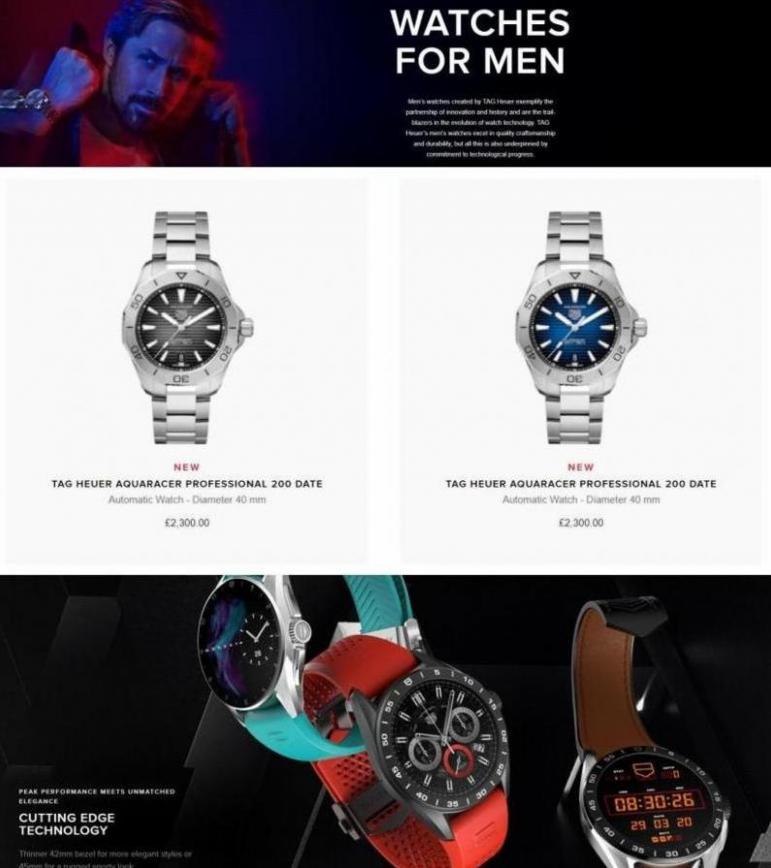 Watches For Men. TAG Heuer (2022-03-07-2022-03-07)