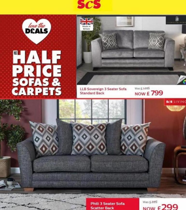 Up To Half Price Sofas & Carpets. ScS (2022-03-06-2022-03-06)