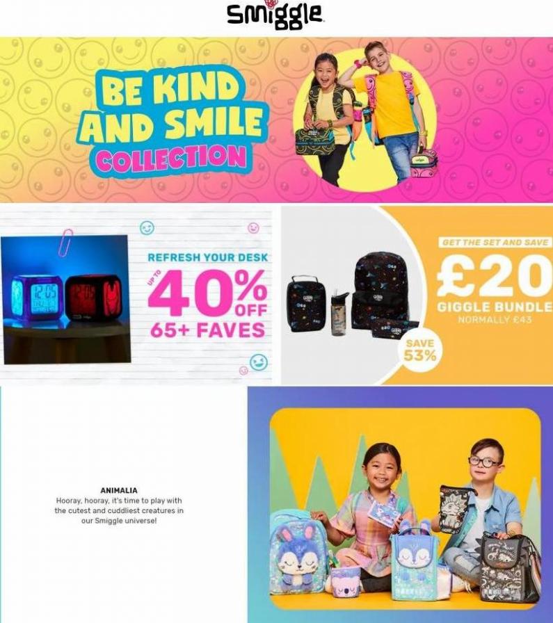 Be Kind And Smile Collection. Smiggle (2022-03-23-2022-03-23)