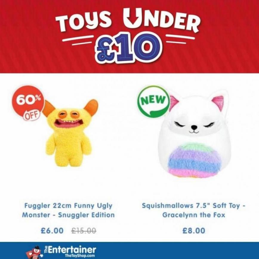 Toys Under £10. The Entertainer (2022-03-23-2022-03-23)
