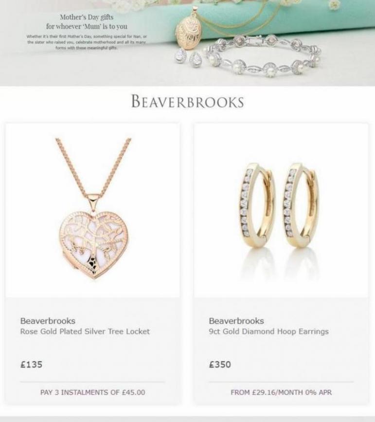 Mother’s Day Jewellery Gifts. Beaverbrooks (2022-03-27-2022-03-27)