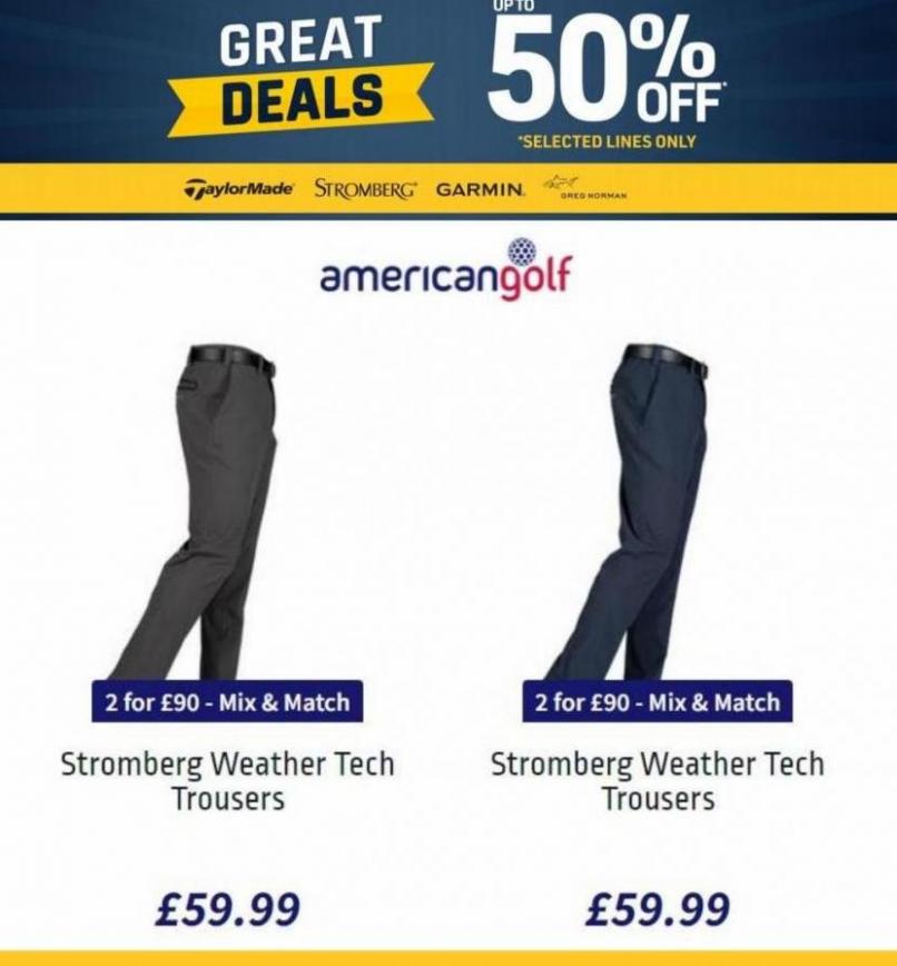 Great Deals Up To 50% Off. American Golf (2022-03-15-2022-03-15)