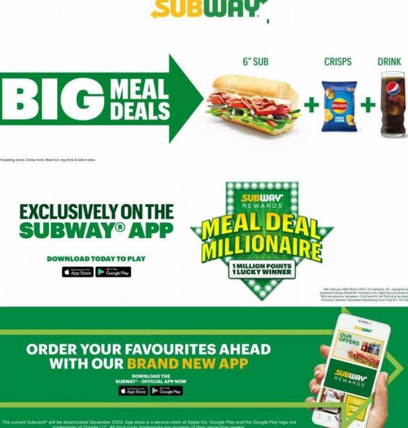 New offers. Subway (2022-03-31-2022-03-31)