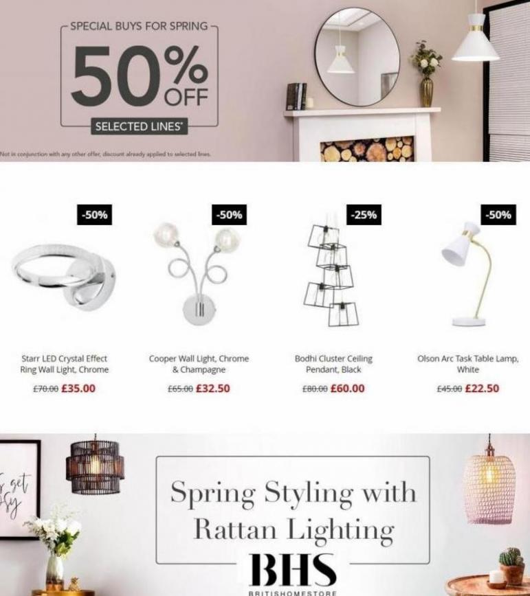 Offers Up To 50% Off. BHS (2022-03-22-2022-03-22)