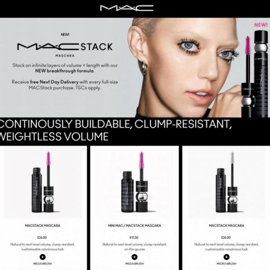 MacStack Mascara. MAC Cosmetics (2022-03-14-2022-03-14)
