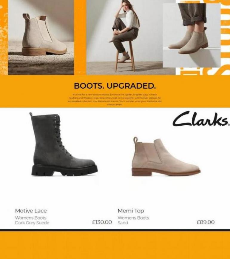 Boots. Upgraded. Clarks (2022-03-14-2022-03-14)