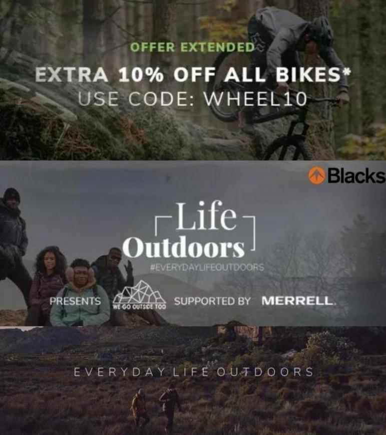 Extra 10% Off All Bikes. Blacks (2022-03-23-2022-03-23)