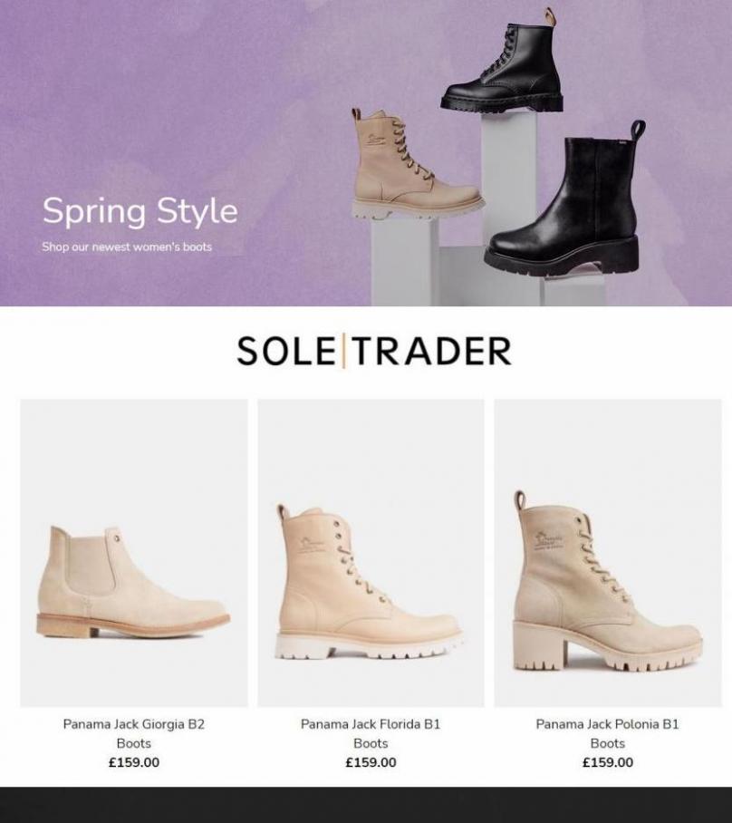 Spring Style Boots. Sole Trader (2022-03-31-2022-03-31)