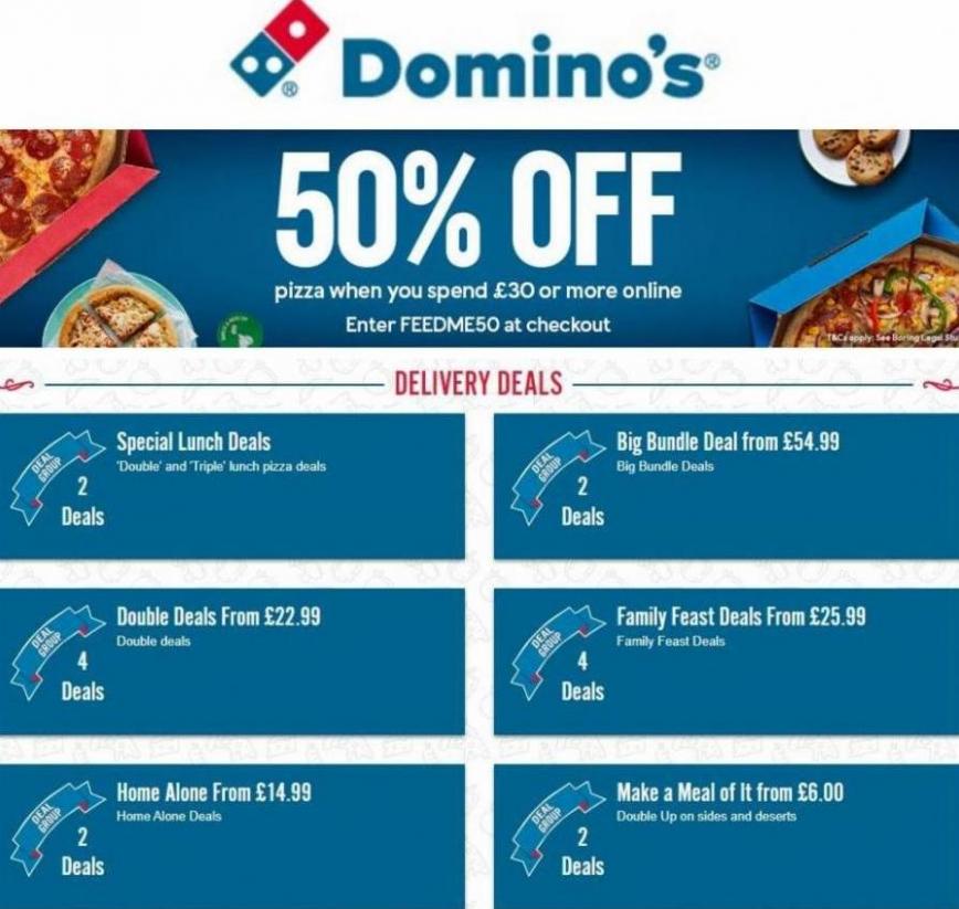 Special Offers. Domino's Pizza (2022-04-03-2022-04-03)