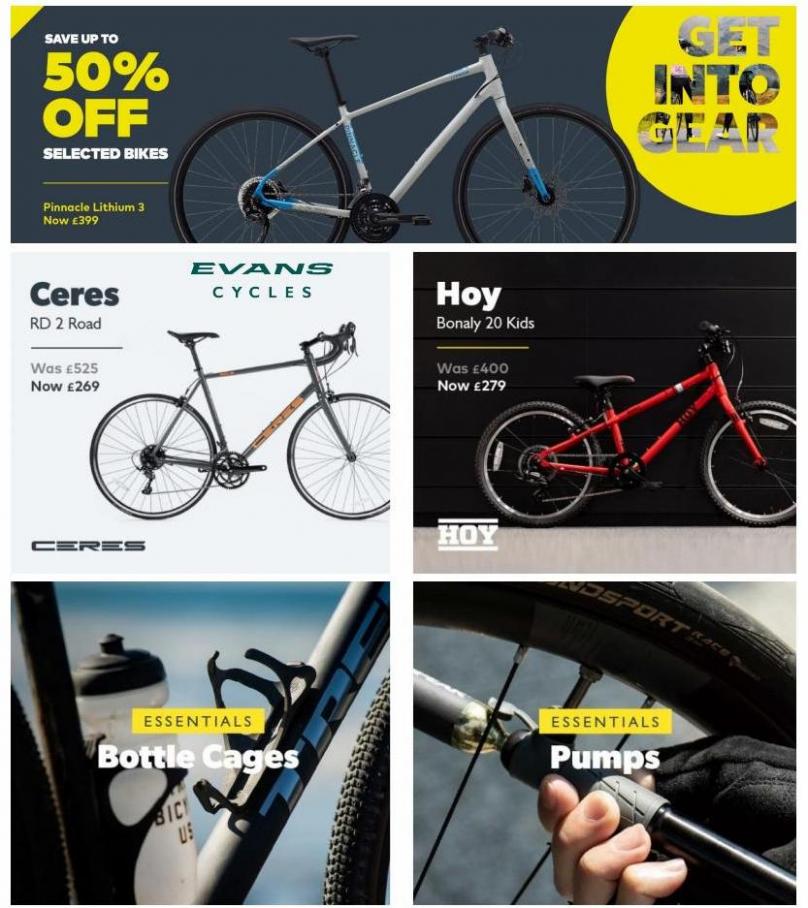 Up To 50% Off Selected Bikes. Evans Cycles (2022-04-11-2022-04-11)